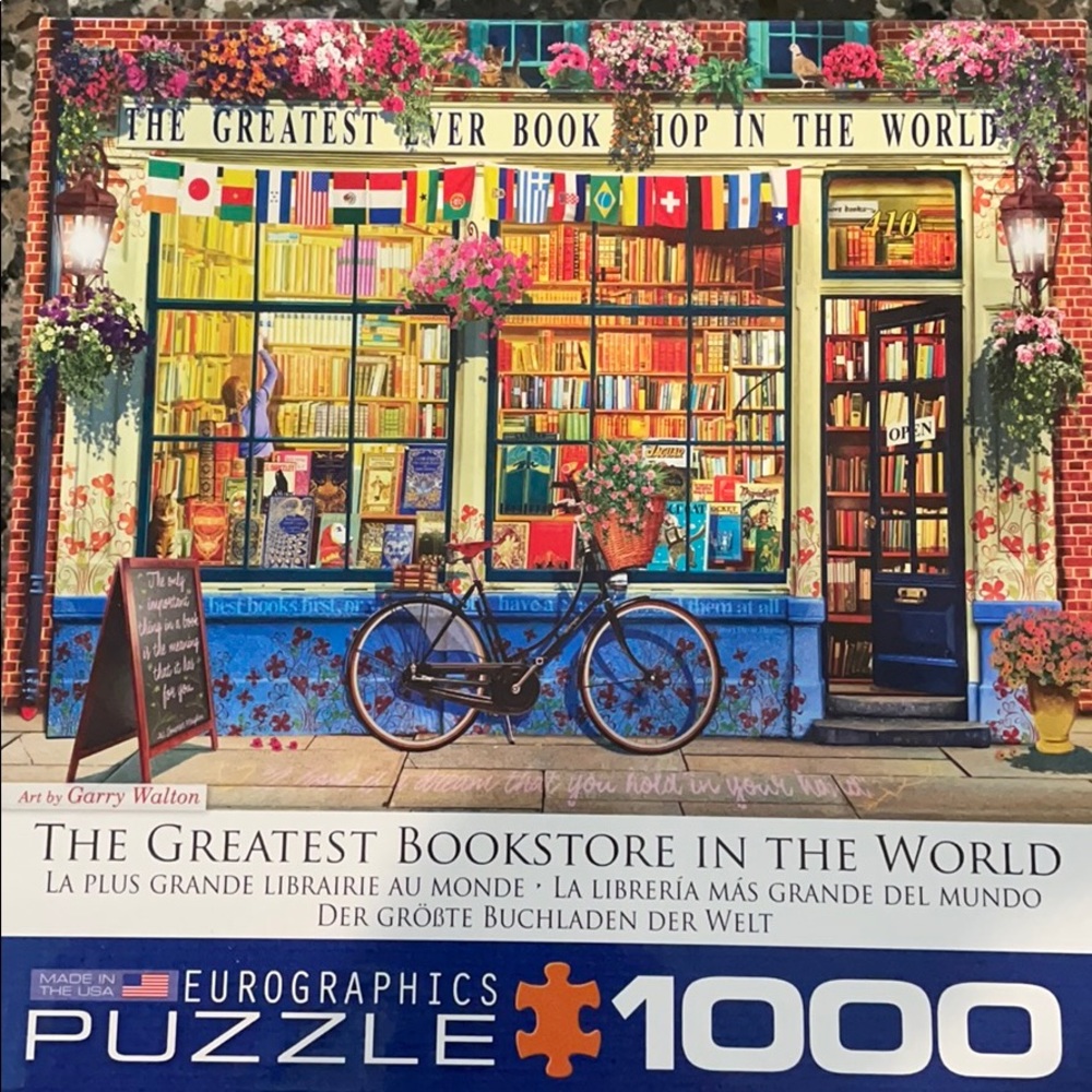 Eurographics Puzzle 1000 (Bookshop)